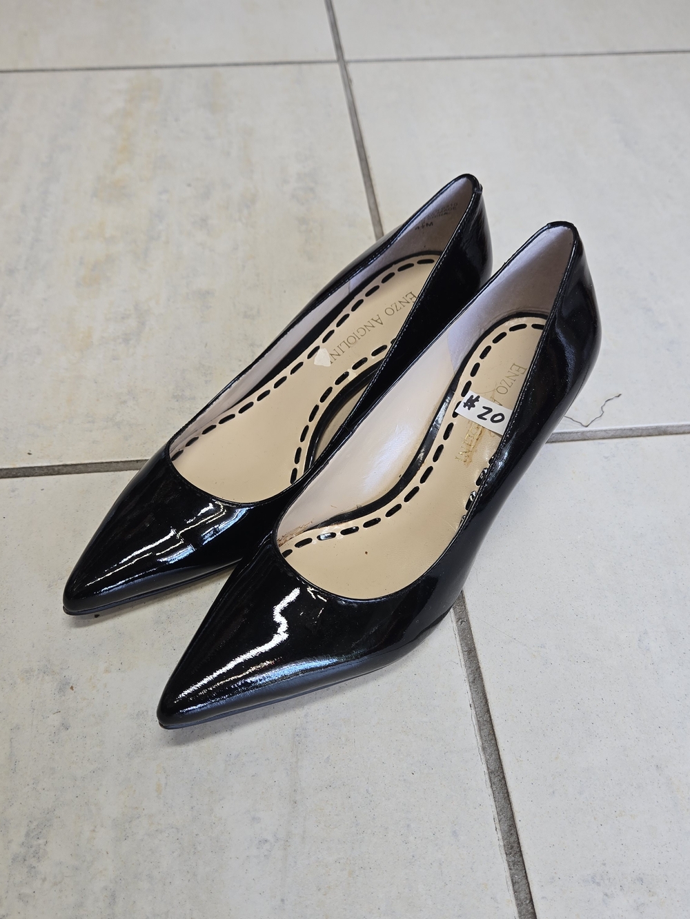 Black Pointed-Toe Pumps